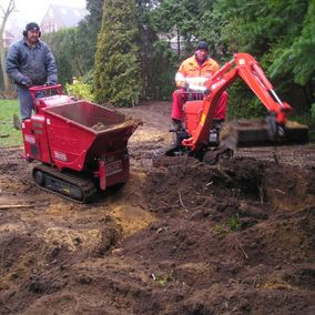 graafmachine zand