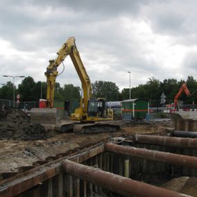 machine bouwen viaduct