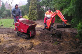 gemotoriseerde kruiwagen